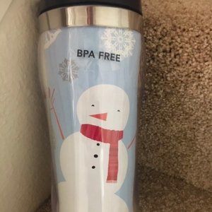 Starbucks Snowman Tumbler NWT BPA FREE